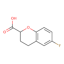 6- Fluoro -3, 4- Dihydro 2H- 1- Benzopyran -2-Carboxylic Acid (Stage -3)