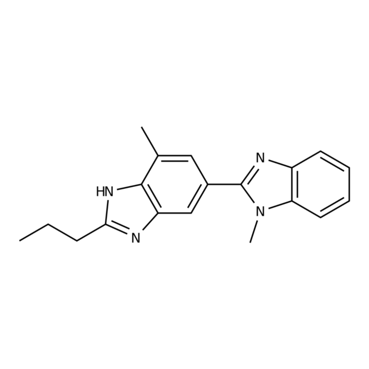 2-n-Propyl-4-methyl-6-(1- methylbenzimidazole-2-yl)benzimidazole