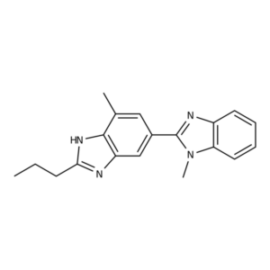 2-n-Propyl-4-methyl-6-(1- methylbenzimidazole-2-yl)benzimidazole